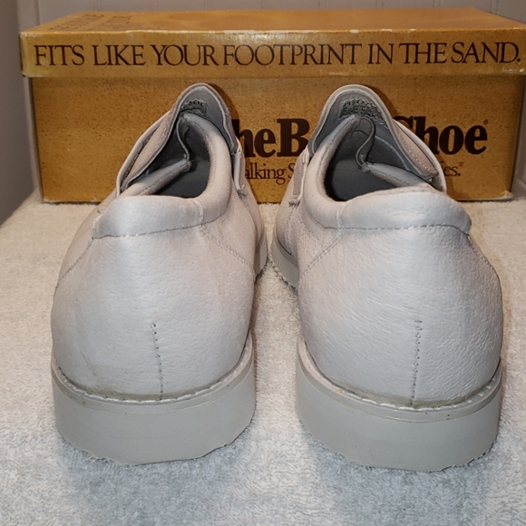 Vintage Mens leather Hushpuppies, grey, 10.5 - Picture 5 of 13